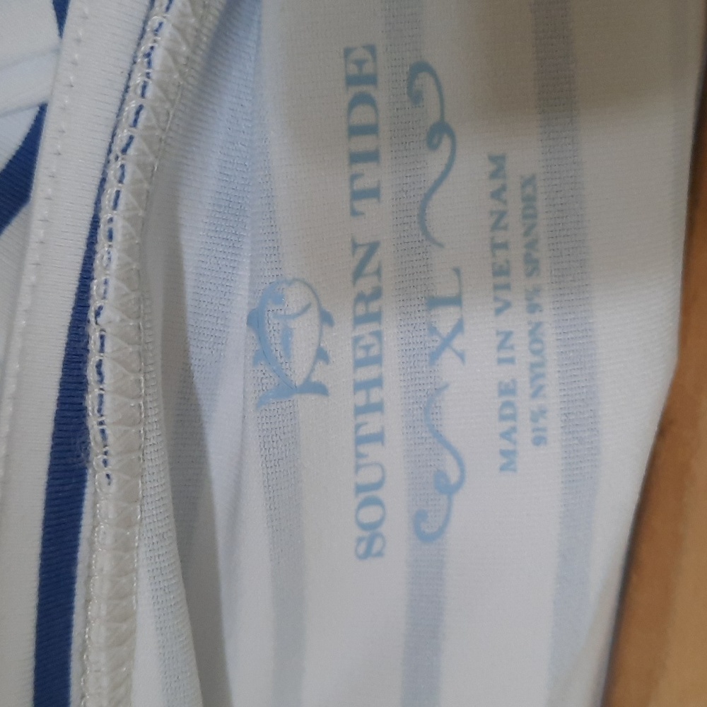 NWT SOUTHERN TIDE DUTCH BLUE STRIPED PERFORMANCE SKORT SZ XL - Picture 3 of 12